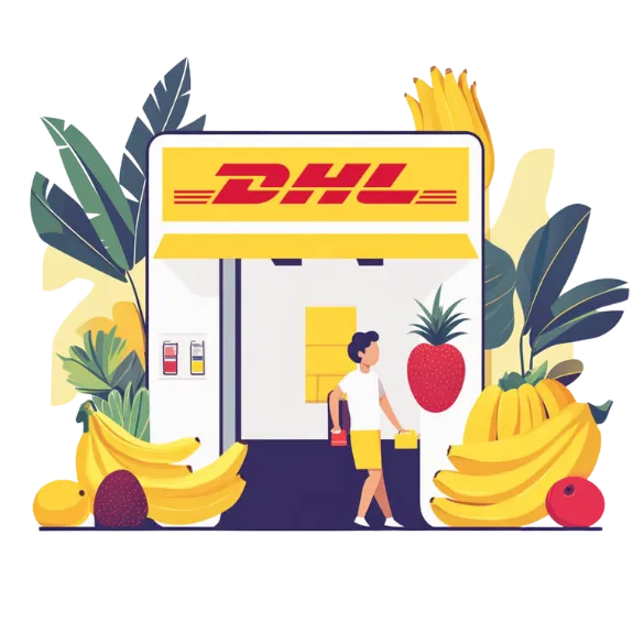 1. Rendez-vous dans un point DHL